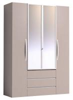 Шкаф Брауни (Brownie)-555 (160) четырехдверный (мокко, мокко-белый,(Глазов)) в Геленджике от производителя 