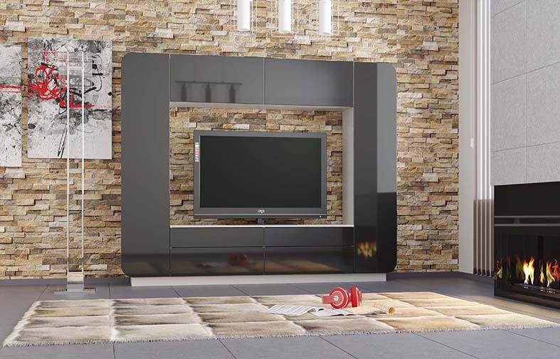 Фото Стенка Лаванда-2 от производителя Олмеко в Геленджике по цене 31 570 ₽