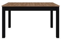 Стол обеденный Loft STO (мдф, лдсп-дуб вотан, черный (Black Red White (БРВ)) ) в Геленджике от производителя в интернет магазине Планета Комфорта Стол обеденный Loft STO (мдф, лдсп-дуб вотан, черный (Black Red White (БРВ)) ) в Геленджике от производителя