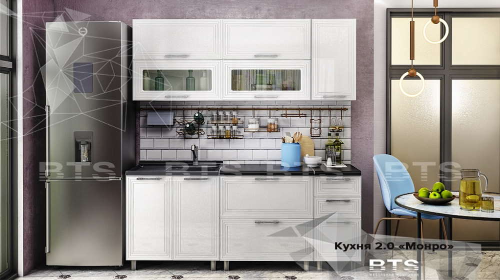 Фото Кухня Монро (2,0) от производителя БТС  в Геленджике по цене 38 040 ₽