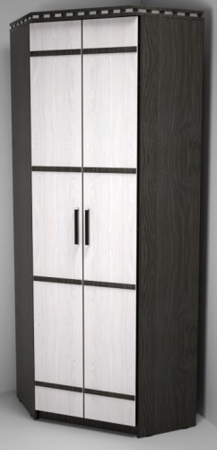 Фото Шкаф Ольга-13 (80) угловой  от производителя Фант-мебель в Геленджике по цене 12&nbsp;040 ₽