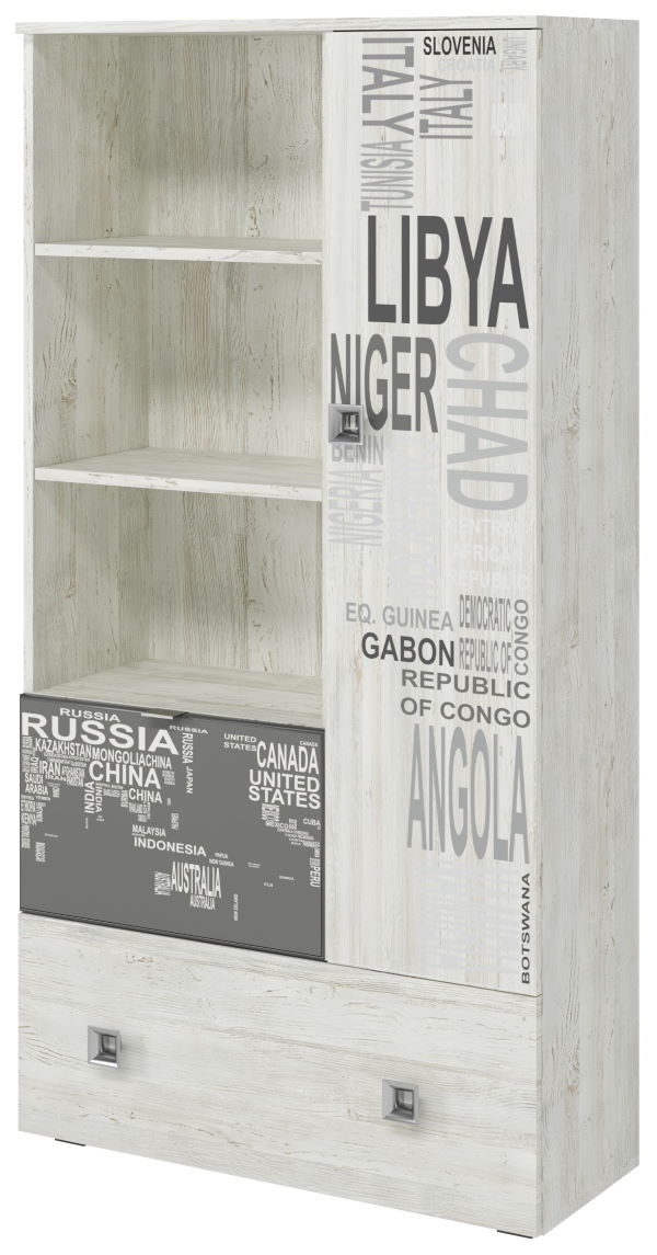 Фото Шкаф книжный Поло от производителя Регина в Геленджике по цене 9 430 ₽