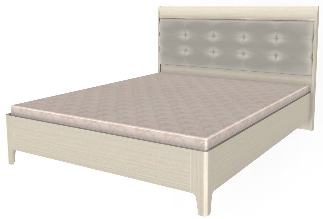Фото Кровать двуспальная Камелия КР-2073 (СМ 160х200) с ламельным основанием от производителя Лером в Геленджике по цене 35&nbsp;510 ₽
