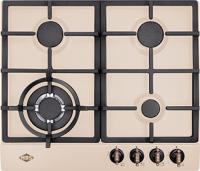Варочная поверхность газовая 4-х комф. PG-606 (600х510) (Материал Металл , Цвет Слоновая кость) в Геленджике от производителя 