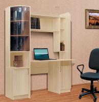 Стол компьютерный Омега-1  (лдсп, лдсп-венге,  венге, дуб млечный (Фант-мебель) ) в Геленджике от производителя 