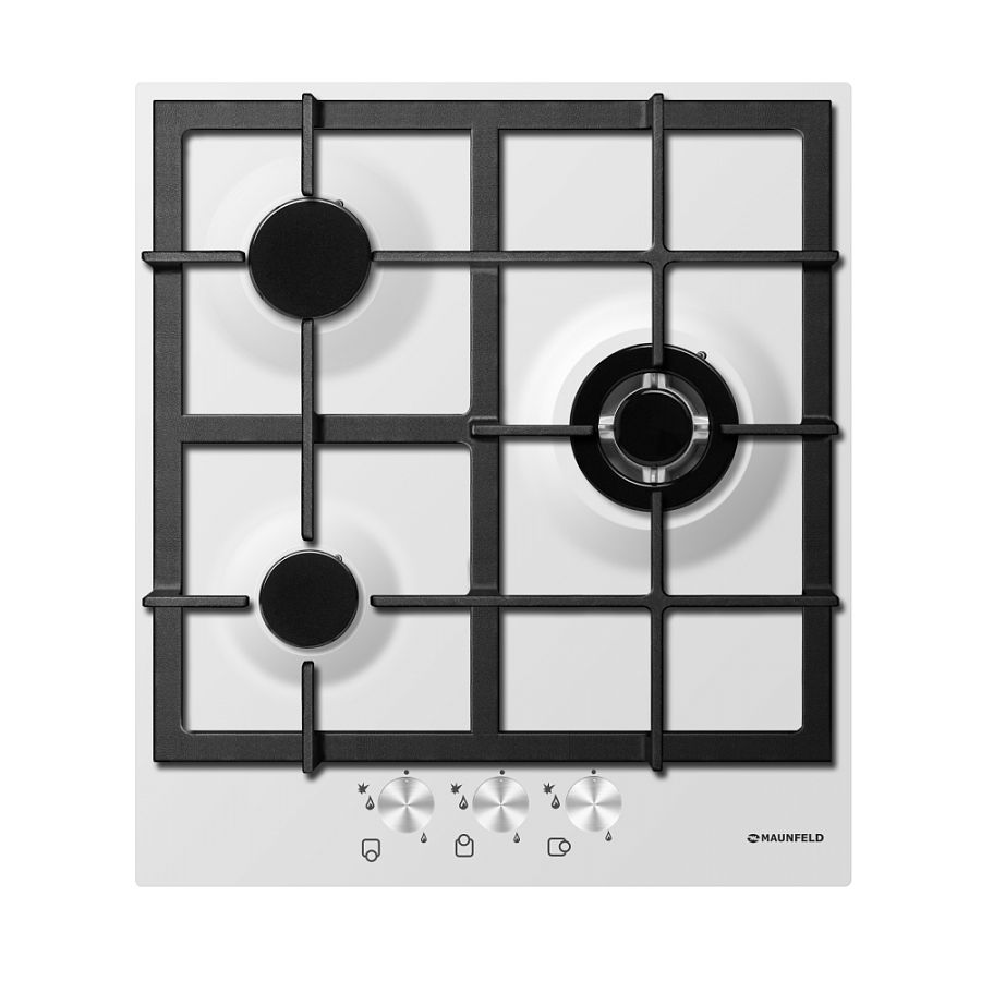 Фото Варочная поверхность газовая 3-х комф. MGHE 43 71 (450х520) от производителя Maunfeld в Геленджике по цене 15 450 ₽