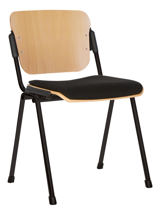 Фото Стул для посетителя Эра (Era) wood plus combi (крашенный) от производителя Новый стиль в Геленджике по цене 3 830 ₽