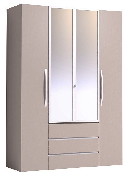 Фото Шкаф Брауни (Brownie)-555 (160) четырехдверный от производителя Глазов в Геленджике по цене 49 580 ₽