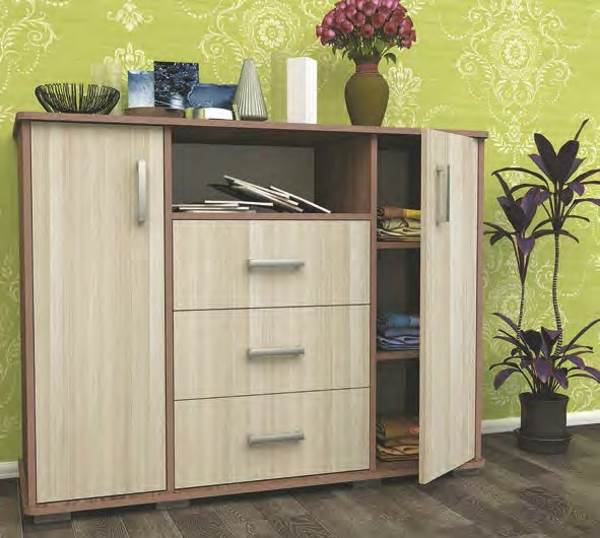 Фото Комод комбинированный К-15  от производителя Пирамида в Геленджике по цене 9 250 ₽