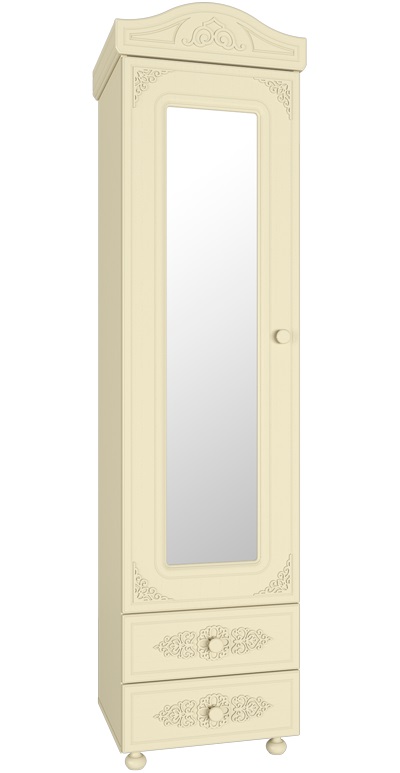 Фото Шкаф-пенал Ассоль плюс АС-1 с зеркалом от производителя Компасс в Геленджике по цене 28 310 ₽