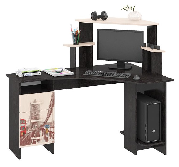 Фото Стол компьютерный Бумеранг-3Н(М) (П) от производителя ТриЯ в Геленджике по цене 15&nbsp;410 ₽