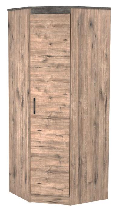 Шкаф Денвер 2300 (88) угловой (веллингтон-камень темный, веллингтон,(СБК))