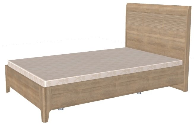 Фото Кровать односпальная Мелисса КР-2861 (СМ 120х200) с ламельным основанием от производителя Лером в Геленджике по цене 31 160 ₽