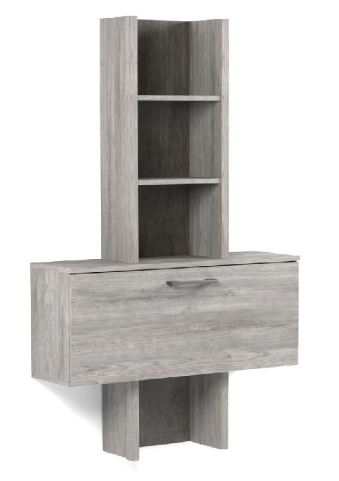 Надстройка к тумбе малой Денвер Д-6 (риббек серый-камень темный (СБК) )