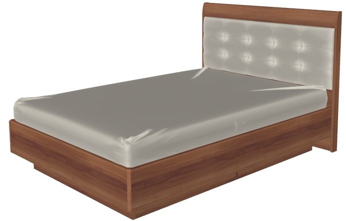 Фото Кровать двуспальная Мелисса КР-1852 (СМ 140х200) с подъемным механизмом от производителя Лером в Геленджике по цене 41 310 ₽