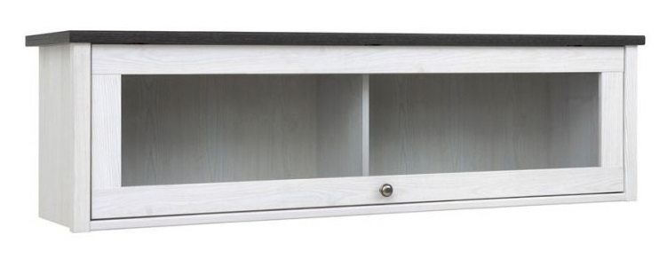 Фото Полка-витрина Порто SFW1W от производителя Black Red White (БРВ) в Геленджике по цене 10 470 ₽