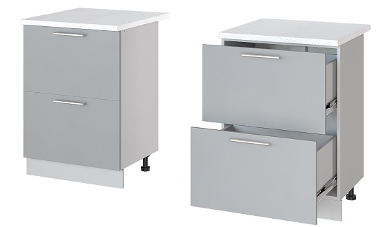 Фото Кухня Бронкс стол-рабочий Н-62 от производителя Леко в Геленджике по цене 7 200 ₽