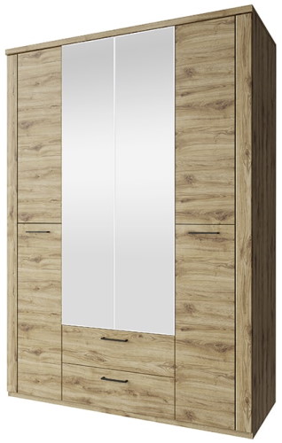 Фото Шкаф 4DG2S Дорсет (Doorset) (150) четырехдверный от производителя Анрэкс в Геленджике по цене 47 800 ₽