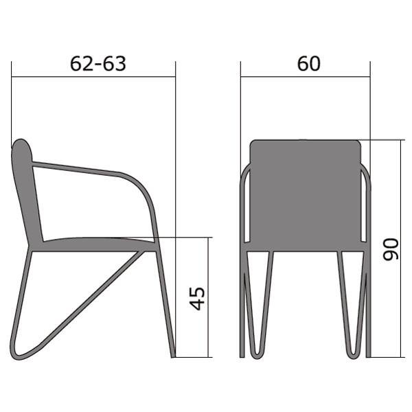 Фото Конференц-кресло PA-16 от производителя Метта в Геленджике по цене 4 560 ₽