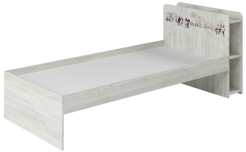 Фото Кровать односпальная Поло (СМ 90х200) с основанием от производителя Регина в Геленджике по цене 8 990 ₽