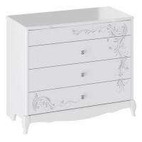Комод Аврора ТД-268.04.01  (белый глянец (ТриЯ) ) в Геленджике от производителя 