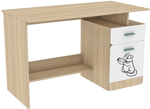 Фото Стол письменный Кот 17 от производителя Аквилон в Геленджике по цене 9 240 ₽