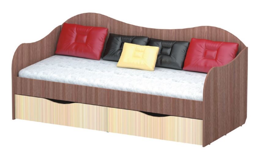 Фото Кровать односпальная Бокс (СМ 90х200) от производителя Пирамида в Геленджике по цене 11 880 ₽