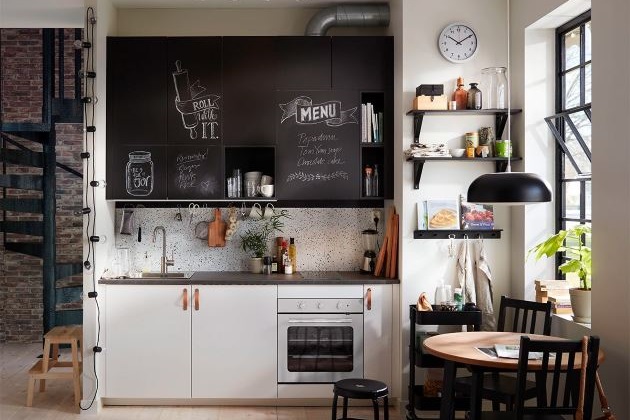 Небольшие кухонные гарнитуры для маленьких кухонь от Планета Комфорта в Геленджике