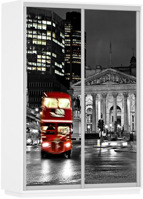 Фото Шкаф-купе Экспресс Дуо Фото (1,6х0,6х2,2 - 2 двери) от производителя Мебельная компания Е1 в Геленджике по цене 39&nbsp;840 ₽