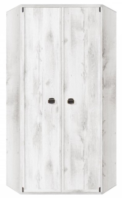 Шкаф Индиана JSZFN2D (95) угловой (сосна каньйон, сосна каньйон,(Black Red White (БРВ)))