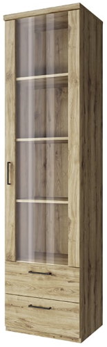 Фото Шкаф с витриной 1V2S Дорсет (Doorset) от производителя Анрэкс в Геленджике по цене 16 980 ₽