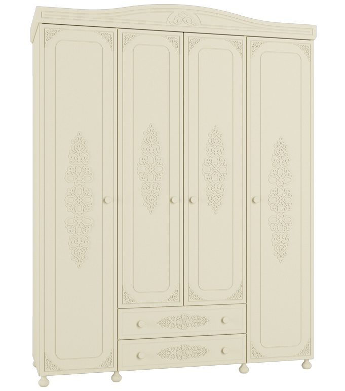 Фото Шкаф Ассоль плюс АС-28 (173) четырехдверный от производителя Компасс в Геленджике по цене 71 310 ₽