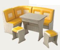 Кухонный уголок-комплект КУ-3 СО1 (дуб светлый)