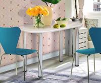 Фото  стол обеденный овальный (1,1) производитель Марибель