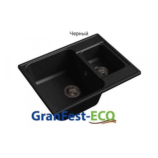 Фото Мойка Granfest eco-09 (ГР 620х480хh200) (шир.ящ.min 600) без сифона от производителя Granfest в Геленджике по цене 3 730 ₽