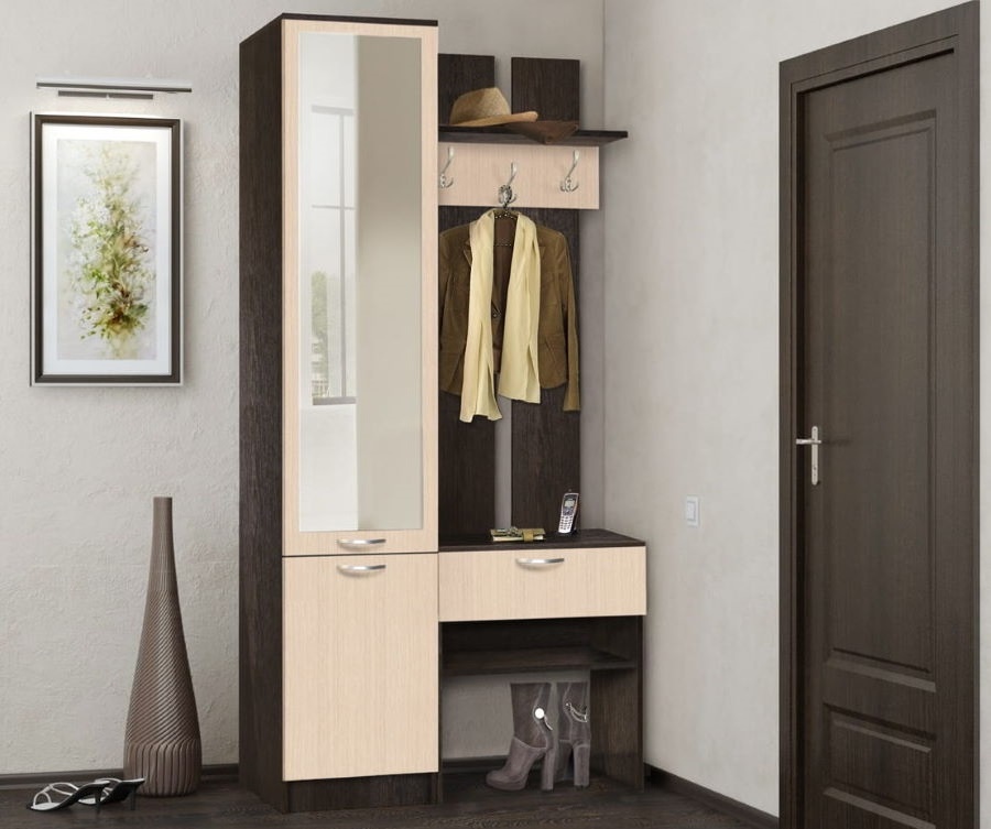 Фото Прихожая Иннэс-3 (левая) от производителя Диал в Геленджике по цене 7&nbsp;650 ₽