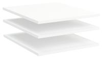 Фото polki-ofisnye дополнительные полки к 1-но дверному шкафу клер (3шт) производитель СБК