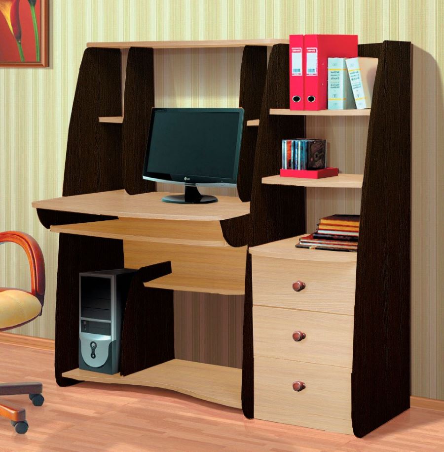 Фото Стол компьютерный СК 1  от производителя Фант-мебель в Геленджике по цене 9&nbsp;590 ₽