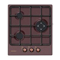 Варочная поверхность газовая 3-х комф. MGHET 43 38 (450х520) (Материал Металл , Цвет Бежевый) в Геленджике от производителя 