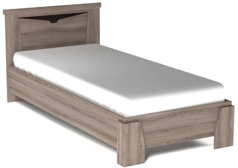 Фото Кровать односпальная Гарда NEW (СМ 90х200) без основания от производителя СБК в Геленджике по цене 5 470 ₽