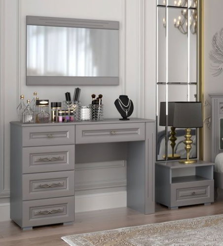 Фото Зеркало настенное Олимп с декоративными планками от производителя Браво-мебель в Геленджике по цене 4 420 ₽