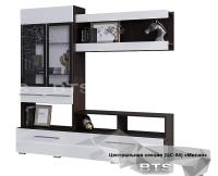 Фото gostinye-so-shkafom центральная секция милан цс-04 производитель БТС 