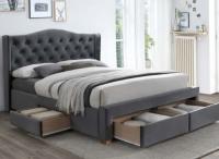 Кровать двуспальная Signal Aspen velvet bluvel II (СМ 160х200) c ортопедическим основанием в интернет магазине Планета Комфорта Фото derevyannye-krovati кровать двуспальная signal aspen velvet bluvel ii (см 160х200) c ортопедическим основанием производитель Signal