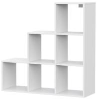 Стеллаж Токио (лесенка) (белый текстурный (No name) ) в Геленджике от производителя 