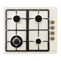 Варочная поверхность газовая 4-х конф. VENTOLUX HG640 L1 CEST (580х500хh43) (Корпус Эмаль , Цвет Черный) в Геленджике от производителя 