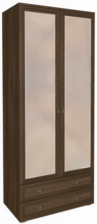 Фото Шкаф Карина ШК-1007 (90) двухдверный от производителя Лером в Геленджике по цене 36 540 ₽