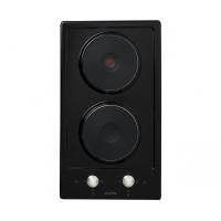 Варочная поверхность электрическая 2-х конф. VENTOLUX HE 302 (300х500хh30) (Корпус Эмаль , Цвет Черный) в Геленджике от производителя 