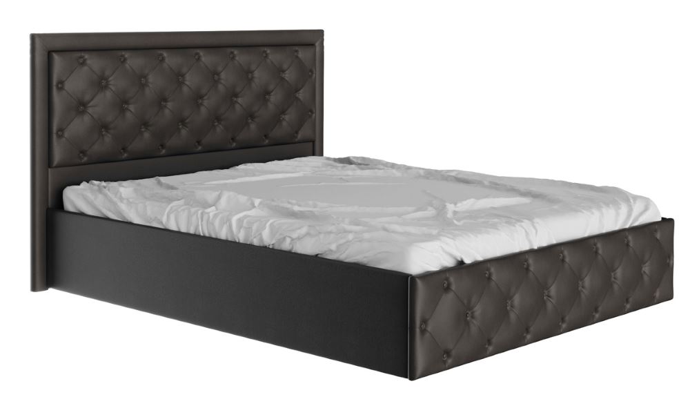 Фото Кровать двуспальная Мишель (СМ 160х200) с подъемным механизмом (пуговицы) от производителя Бон-мебель в Геленджике по цене 33 480 ₽