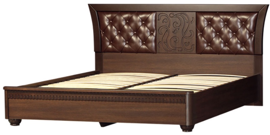 Фото Кровать двуспальная Лючия 200 (СМ 180x200) с основанием от производителя Яна в Геленджике по цене 51 390 ₽