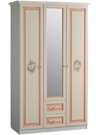 Фото Шкаф Алиса (129) трехдверный с ящиками  от производителя Мебельсон в Геленджике по цене 44 770 ₽